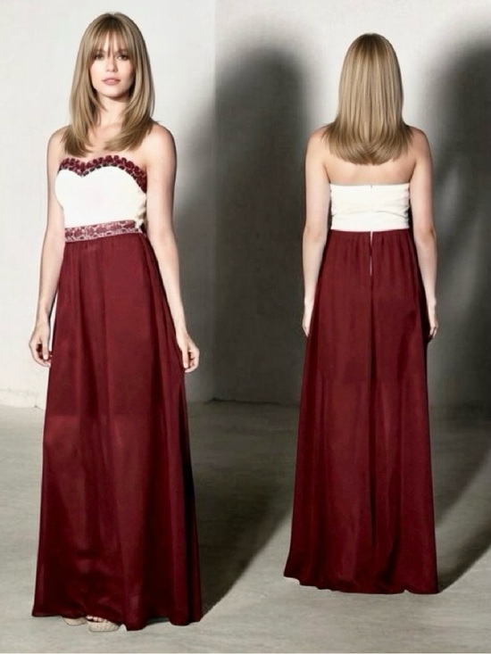 Marineblu Dresses & Skirts - NEW Marineblu Strapless Long Formal/Prom Dress  M